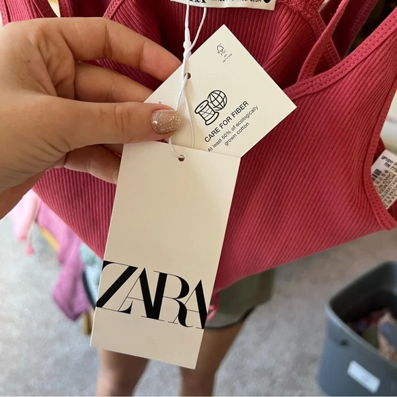 NWT Zara Crop top - Picture 6 of 8